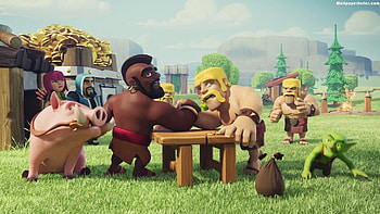 Barbari BurvestÄ«bas Clash of Clans EkrÄntapetes Hogi Kolekcija LokÅ¡ÄvÄjas NoderÄ«gi PC Resursi HD wallpaper
